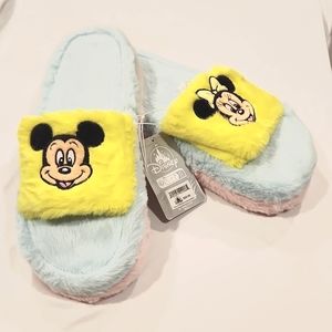 Disney plush slipper sandal